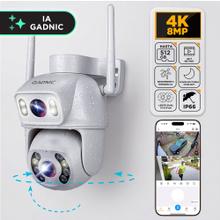 Cámara de Seguridad Gadnic Doble Lente 8MP Resistente Al Agua
