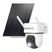 Cámara de Seguridad Solar Gadnic Lente Dual 