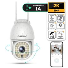 Cámara de Seguridad Gadnic DM200W-Pro Exterior Domo Full HD Visión Nocturna Color 36 Leds