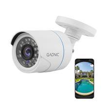 Cámara De Seguridad Gadnic Bullet IP CCTV Hd 720P Visión Nocturna Incluye Cable BNC Video DVR