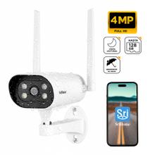 Cámara de Seguridad SriHome 4mp Alarma visión nocturna