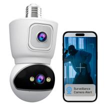 Cámara de Seguridad SriHome Bombilla WiFi 360 Full HD