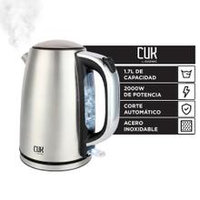 Pava Eléctrica Cuk By Gadnic 1.7L 2000W Acero Inoxidable  