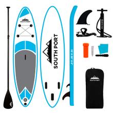 Tabla Paddle Surf South Port By Gadnic Inflable Base Antideslizante Stand Up Board 305 cm Con Remo