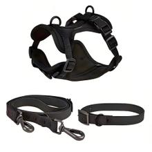 Arnés Pechera + Collar + Correa Gadnic PVC Tela Oxford Para Perro