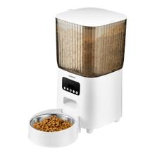 Comedero Automatico Gadnic Dispenser Alimento 5 Lts Programable Bowl de Acero Inoxidable 