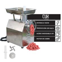 Picadora De Carne Cuk By Gadnic 1100W 220Kg/H Acero Inoxidable 201 Motor De Cobre 220V 50Hz