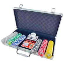 Juego de Póker Gadnic 300 Fichas con Maletín