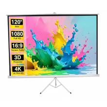 Pantalla Proyector Gadnic 120 Manual Con Trípode