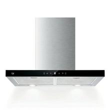 Campana Extractora De Cocina Cuk By Gadnic SIL 230W Control Táctil  Sensor de Mano Luces LED