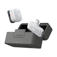 Mic Mini 2S DJI (1 TX + 1 RX Móvil Para Celulares USB-C + Estuche De Carga), Cancelación De Ruido Con IA
