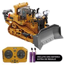Bulldozer Gadnic Excavadora Pala Móvil Con Control Remoto Luces Y Sonido Camión Vehículo Juguete Para Niños