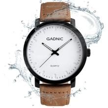 Reloj de Diseño Analógico Gadnic Hades Malla de Cuero Outlet