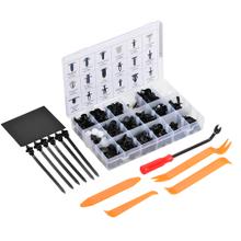 Kit 415 Piezas Clips Retención Extracción de Sujetadores Gadnic Para Auto