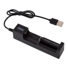 Cargador Para baterías Recargables Gadnic USB Li-ion 18650 26650 14500