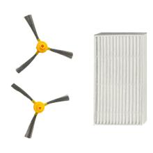 Kit de Repuesto Para Aspiradora Robot Liectroux 1-X009A x2 Cepillos Laterales Filtro