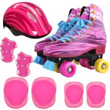 Patines Gadnic Simil Soy Luna Para Niñas 4 Ruedas Frenos PU + Protecciones