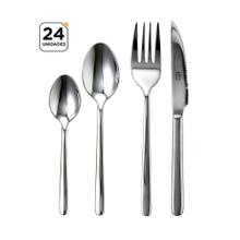 Juego de Cubiertos 24 Piezas Cuk by Gadnic Set Cocina Acero Inoxidable