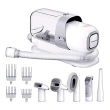 Cortapelos Aspirador Mascotas Gadnic 3 En 1 Cepillo Corte Y Aspiracion 10000 Pa 9 Accesorios