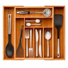 Organizador de Cubiertos extensible Gadnic SP3M22 de bambú 