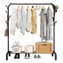 Perchero de Hierro Gadnic Reforzado Exhibidor Base Inferior 