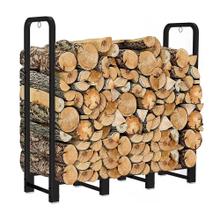 Soporte Porta Leña Gadnic Reforzado Estante Metálico Alta Resistencia Interior Exterior