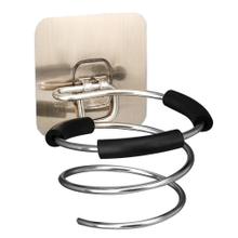 Soporte para Secador de Pelo Gadnic Adhesivo Acero Inoxidable