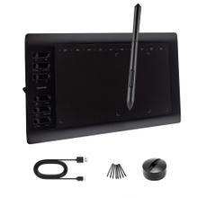 Tableta Gráfica Gadnic TBG123 10 x 6 Con 8192 Niveles De Presión Y 22 Accesos Directos