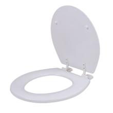 Asiento Tapa de Inodoro Gadnic Madera Blanca + Bisagras Outlet