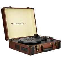 Tocadiscos Winco W407 Marrón con Bluetooth