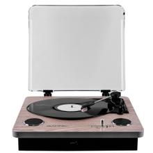 Tocadiscos Gadnic Madera Bluetooth Portátil 3 Velocidades FM USB Aux-In SD