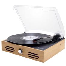 Tocadiscos Gadnic TD32 Bluetooth Portátil 3 Velocidades Aux-In RCA Outlet