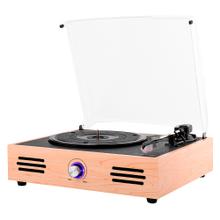 Tocadiscos Gadnic TD32 Bluetooth Portátil 3 Velocidades Aux-In RCA Outlet