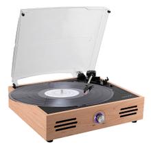 Tocadiscos Gadnic TD32 Bluetooth Portátil 3 Velocidades Aux-In RCA
