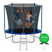 Cama Elástica Gadnic 306 cm Con Red de Seguridad Reforzada 10 Ft