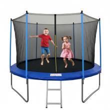 Cama Elástica Gadnic 3.65mts 12 ft Con Red de Seguridad Y Escalera