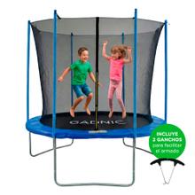 Cama Elastica 6ft Gadnic 182 mts Ideal Niños Con Red de Protección