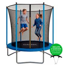 Cama Elástica Gadnic 244 cm 8 ft Con Red De Protección