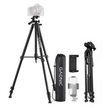 Trípode Gadnic Profesional de Aluminio Regulable 064 a 170mts Hasta 3kg