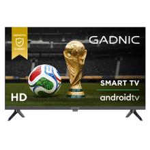 Smart TV Gadnic 32” HD Panel IPS Android TV Pulgadas Bluetooth WiFi Triple HDMI Doble USB Sonido Estéreo 20W 