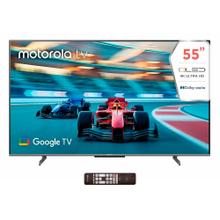Smart TV Motorola QLED 55” ATV Dolby HDR10 UHD 