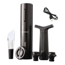 Kit de Vino Gadnic Sacacorchos Eléctrico Decantador Bomba de Vacío