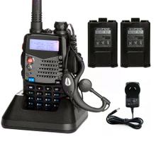 Handy Baofeng UV-5RA Bi-Banda 5w 128CH Hasta 10km  2 Baterías y Manos Libres