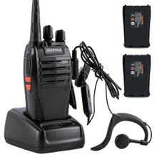 Handy Baofeng BF-999S 5w 16CH UHF Hasta 10km + 2 Baterías y Manos Libres