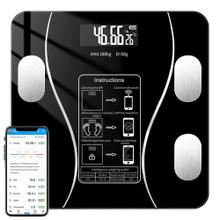 Balanza Digital Gadnic Con App Bluetooth Vidrio Templado 180 Kg Sensores Alta Precision