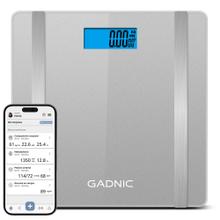 Balanza Digital Gadnic G07 Bluetooth Electrica 180KG Vidrio Templado Medición Corporal 