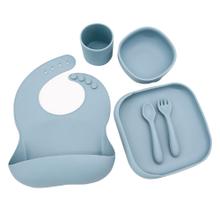 Set De Alimentación Bebes Gadnic Silicona Completo