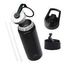 Botella Térmica Deportiva 540 Ml Gadnic 3 Tapas Acero Inoxidable