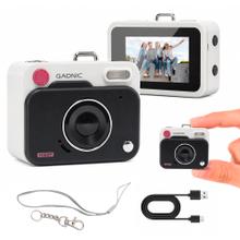 Mini Cámara Digital Llavero Gadnic 1080P HD Retro Con Pantalla Y Audio