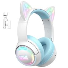 Auriculares Gamer Onikuma GT838 Triple Conexión RGB Con Micrófono